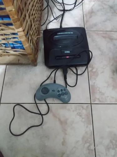 Mega Drive com 10 Jogos Na Memória Aceitamos OLX PAY 