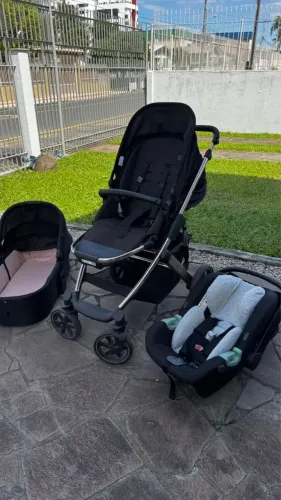 Carrinho de Bebê ABC Design Salsa 4 Rose (Travel System Completo)