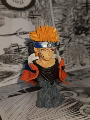 OPORTUNIDADE | Busto Naruto Uzumaki Colecionavel Premium