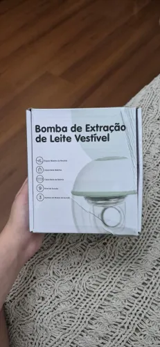 Bomba tira-leite vestível
