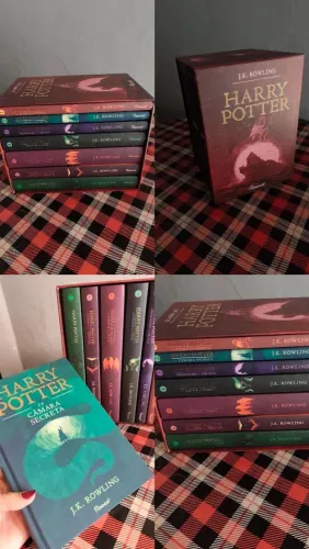 Vendo box de livros seminovos saga Harry Potter