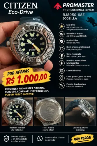 CITIZEN PROMASTER ECO-DRIVE BJ8050-08E