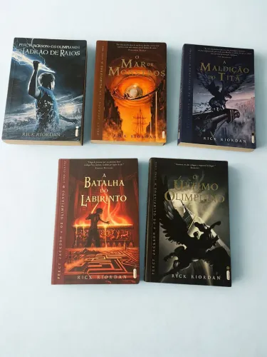 Coleção Completa - Percy Jackson e os Olimpianos 