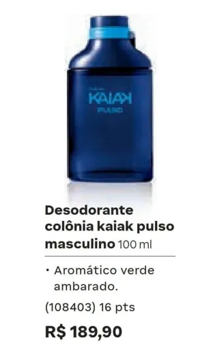 DIA DOS PAIS - Kaiak Pulso 100ml