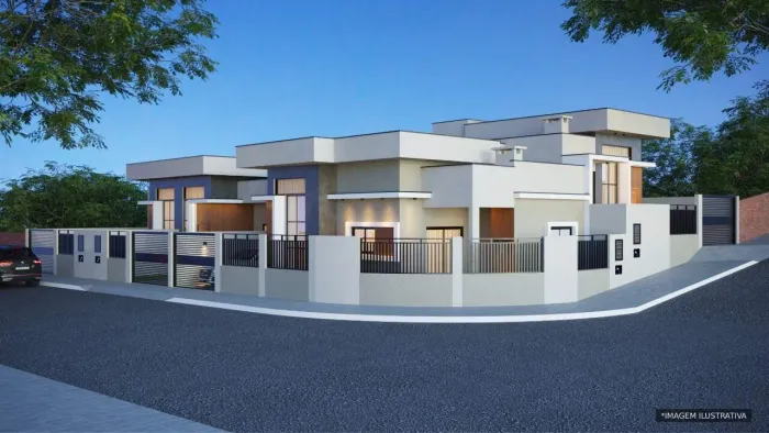 Geminado à venda em Jaraguá do Sul (Bairro Jaraguá 99) 1 suíte, 1 vaga, 65,38 m²