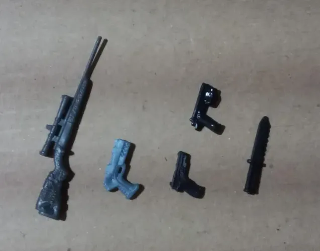 Itens para Comandos em Ação e outras Action Figures