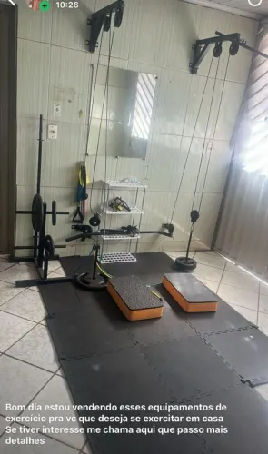 Aparelhos de musculação 