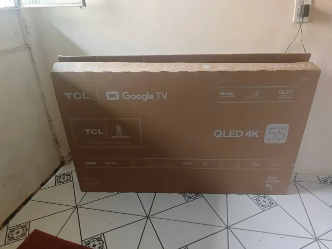 Caixa de televisão 55 polegadas 