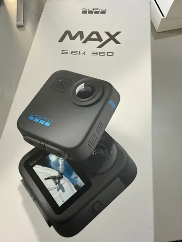 Gopro Max 360 nova, apenas caixa aberta, sem uso