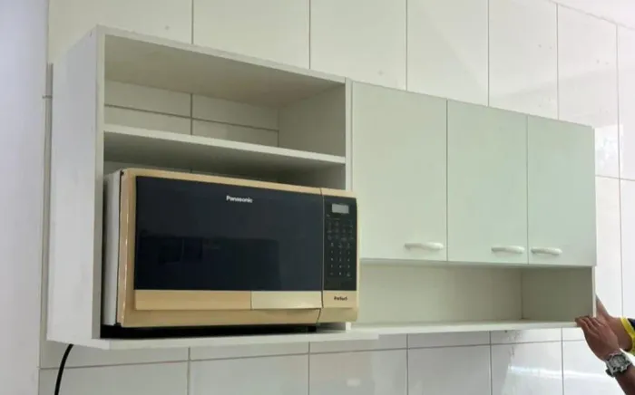 Armário e suporte pra microondas em mdf entrega grátis 
