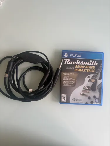 Rocksmith Remastered PS4 (Mídia Física) + Real Tone Cable