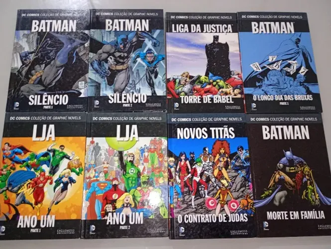Coleção DC comics graphic novels eaglemoss