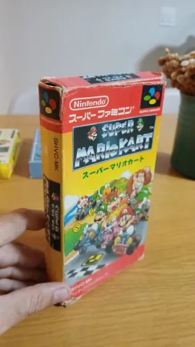 Jogo usado Mario Kart - Original para SUper Famicom - com caixa 