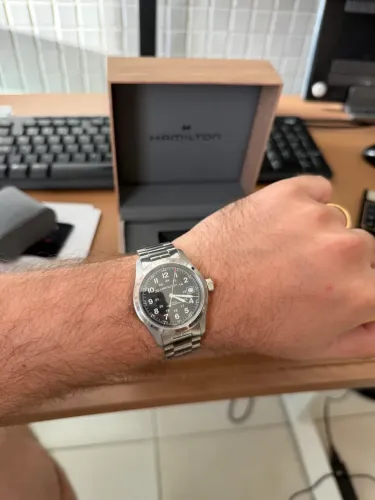 Hamilton Khaki Field Automatic 38mm Sem uso
