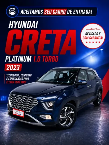 Hyundai Creta Platinum 1.0 TB 12V Flex AUT 2023