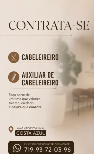 Estamos contratando