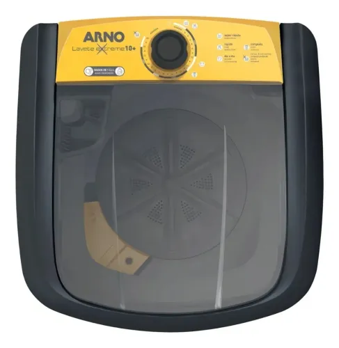 Lavadora de Roupas Lavete Extreme 10+10Kg Arno ML91 Cinza