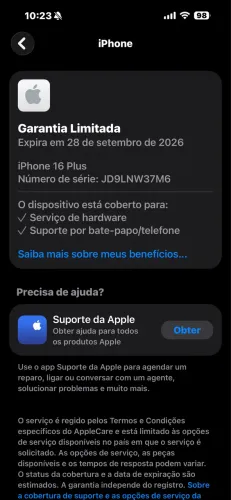 Troco iPhone 16 plus por moto