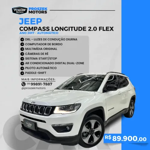 Jeep Compass Longitude 2.0 4X2 Flex 16V Aut. 2017