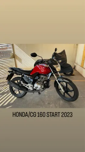 HONDA CG 160 START 22/23 COM RODAS LIGA LEVE (MANUAL E CÓPIA DE CHAVE )