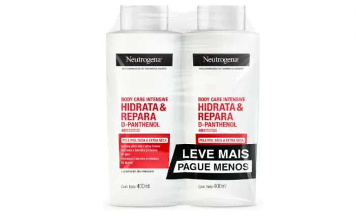 Hidratante Corporal Neutrogena Body Care Intensive Hidrata e Repara 400Ml