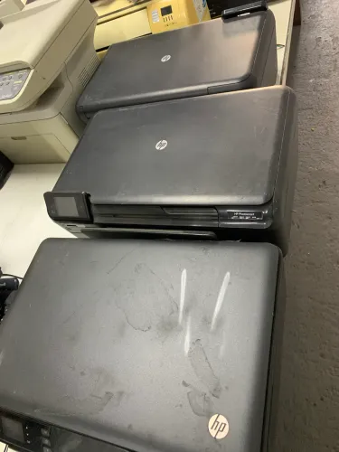 Impressoras HP e Samsung