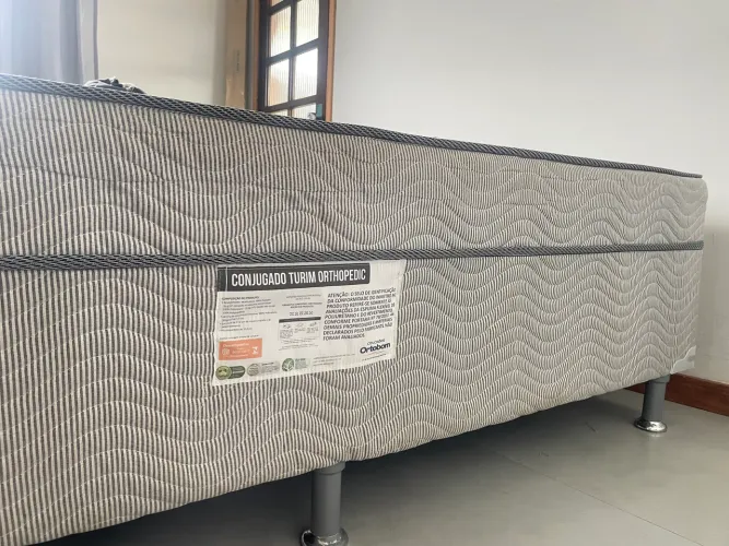Cama box casal Ortobom