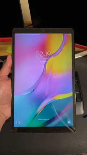 Tablet Samsung Galaxy Tab A 10.1 2019 SM-T515 10.1" 32GB silver e 2GB de memória RAM