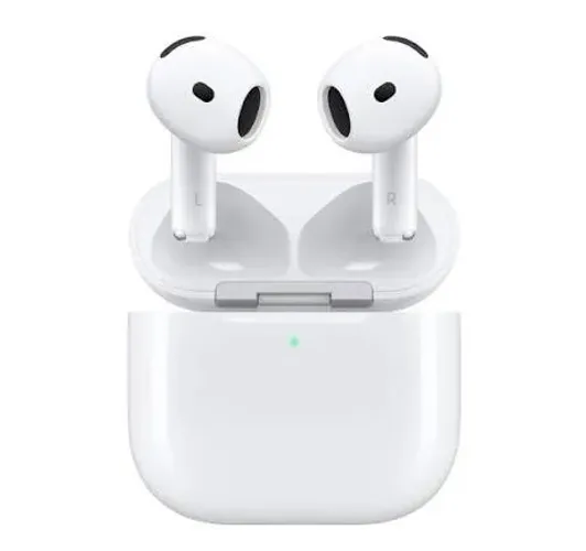 Airpods 4 com audio espacial, 7 meses de garantia.
