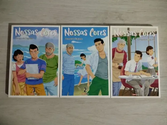 Mangá Nossas Cores (completo em 3 volumes)