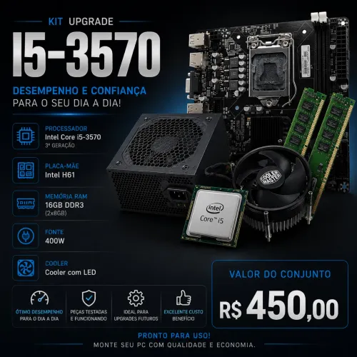 KIT UPGRADE BÁSICO PC GAMER