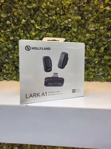 Microfone Sem Fio Hollyland Lark A1 Duo USB-C Original Para Celular