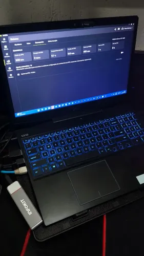 Notebook Gamer Dell G3 - 32GB RAM Fury - GTX 1650 - 1 TB - SSD 512 GB - Win 11 - Impecável