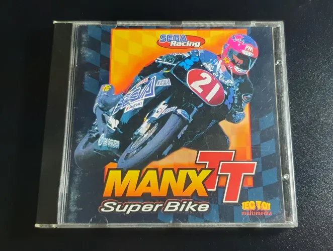 MANX TT SUPER BIKE SEGA TECTOY PC ANOS 90 RARO