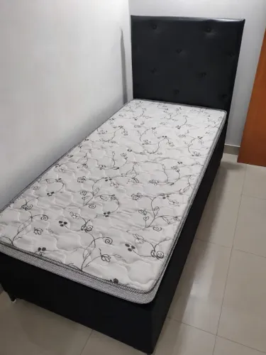Cama Solteiro Ortobom com Colchão - Excelente Estado 500,00