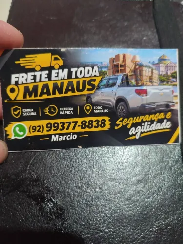 Faço frete em toda Manaus 