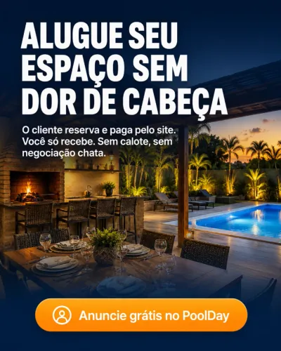 Ganhe dinheiro alugando seu espaço de lazer ? sem complicação