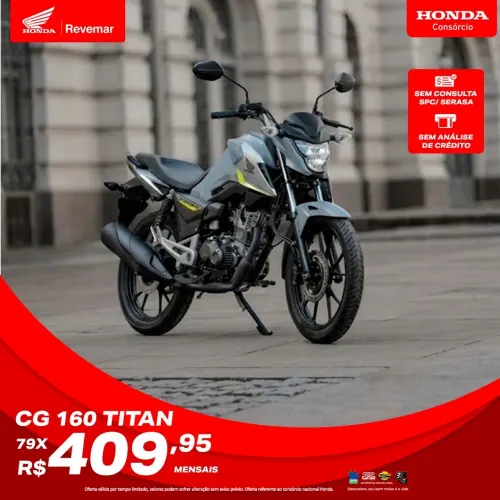 Honda CG 160 Titan 0km | Sua nova moto está aqui!