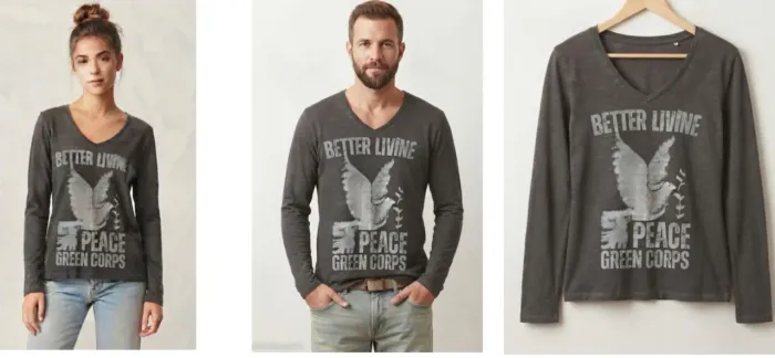 Blusa unissex - P