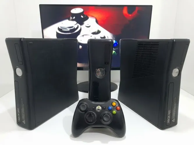 XBOX 360 SLIM (FAÇO ENTREGA) 