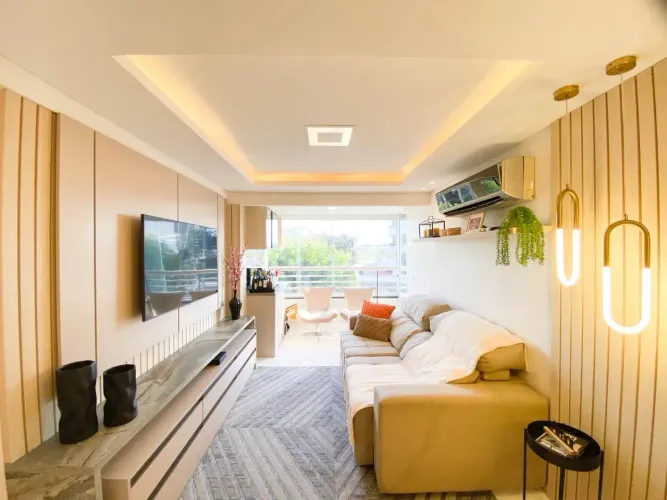 Portal do Leste - Mobiliado - 102m² - 3 quartos + Dependência + 2 vagas - Cocó