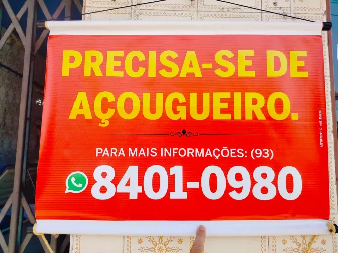 Vaga para açougueiro