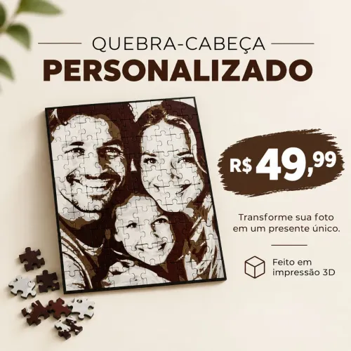 Quebra-Cabeça personalizado