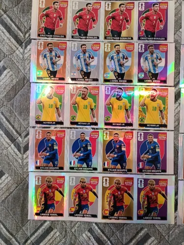 Figurinhas legend holográficas copa 2026