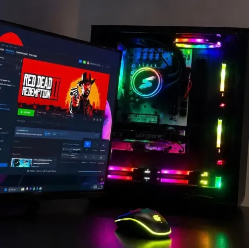 PC Gamer Completo RTX 4060 Ti + i5 Turbo 12400F + Monitor 188Hz