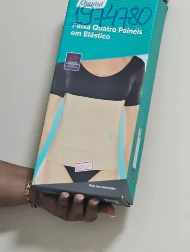 Cinta Faixa abdominal com 4 paines ( divido)