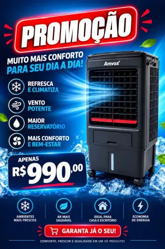 Climatizador Amvox 90lts 190w
