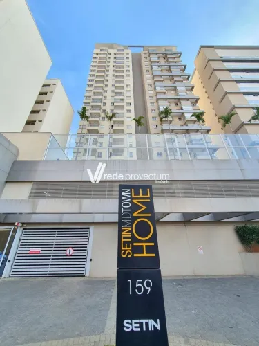Apartamento Moderno 1 Dormitório 1 Vaga a Venda Setin Midtown Aquidaban Campinas SP