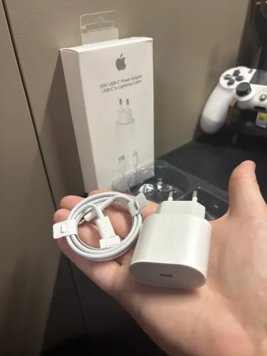 Carregador iPhone Turbo 20W + Cabo USB-C Lightning | Novo | R$ 25