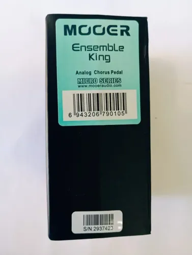 Pedal Chorus Mooer Ensemble King Novíssimo! Oportunidade!